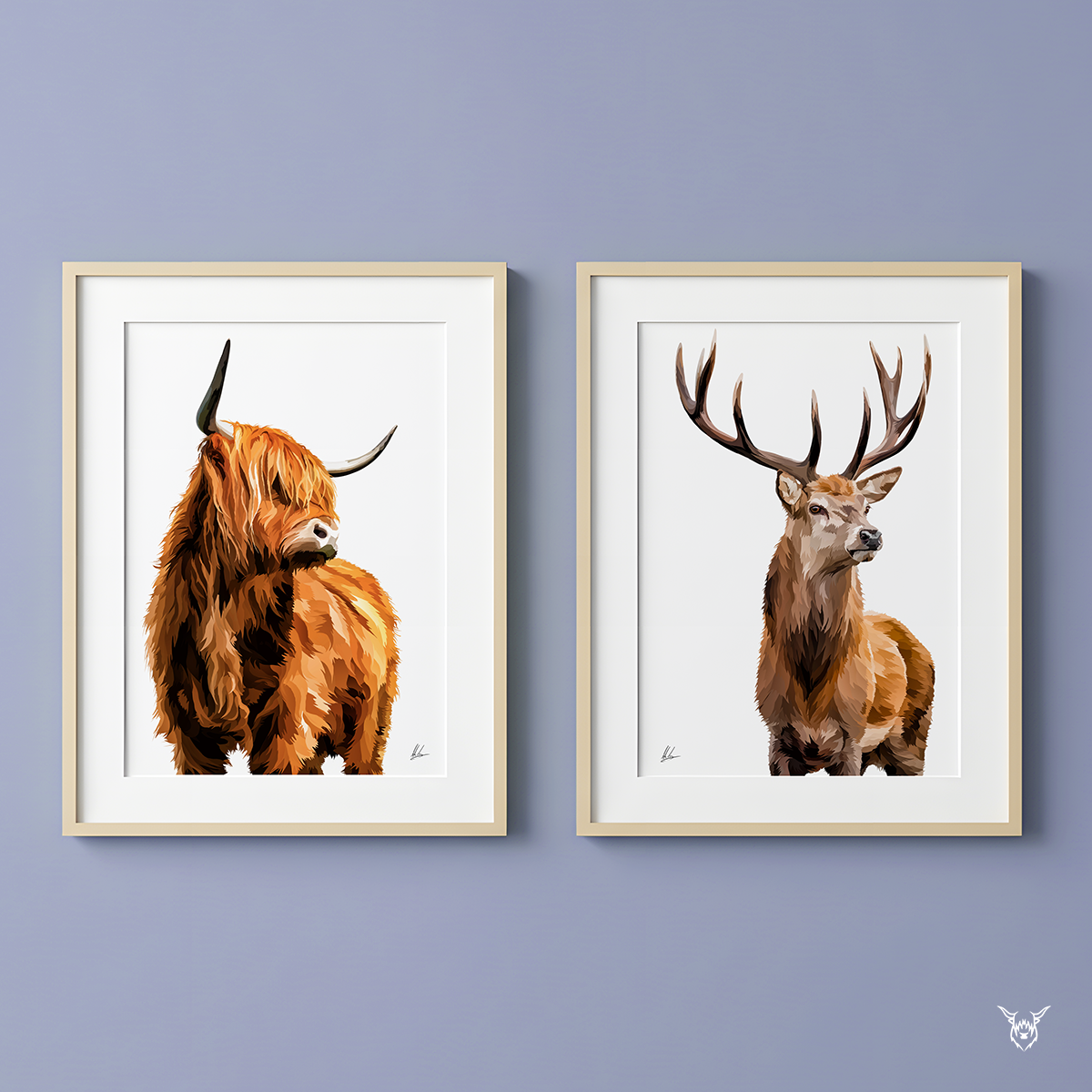 Highland Cow Standing