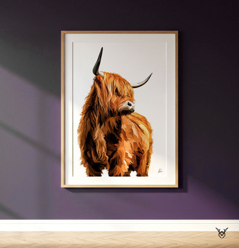 Highland Cow Standing