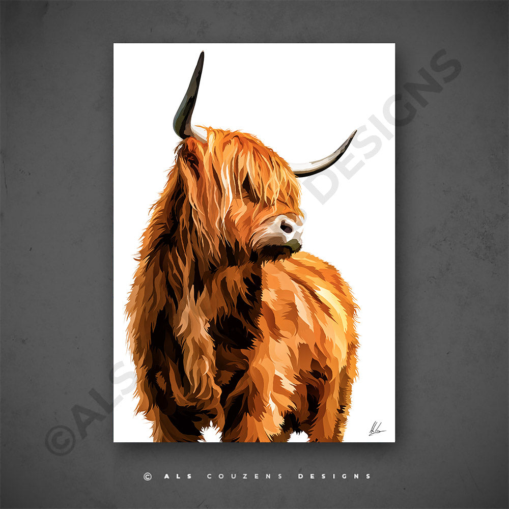 Highland Cow Standing