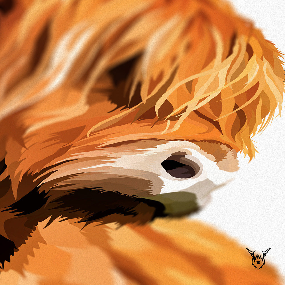 Highland Cow Standing