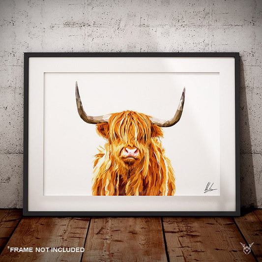 Highland Cow Print