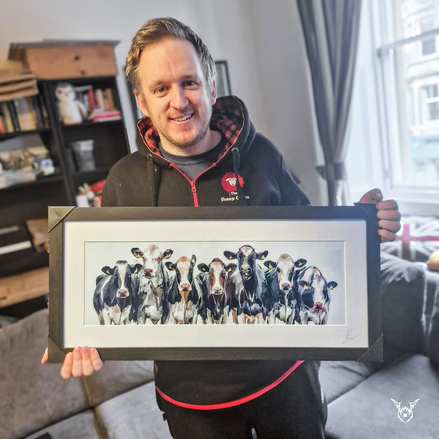 The Milkers with Frame
