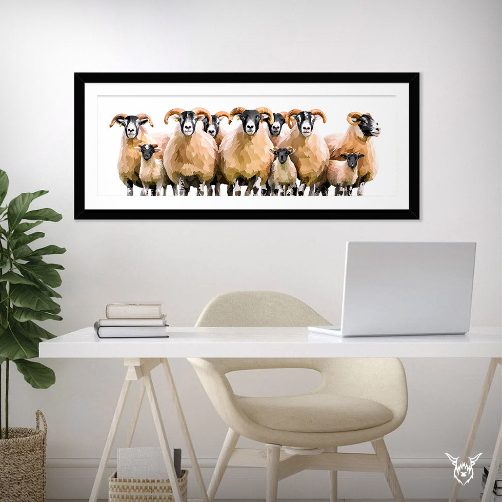 The Blackies with Frame
