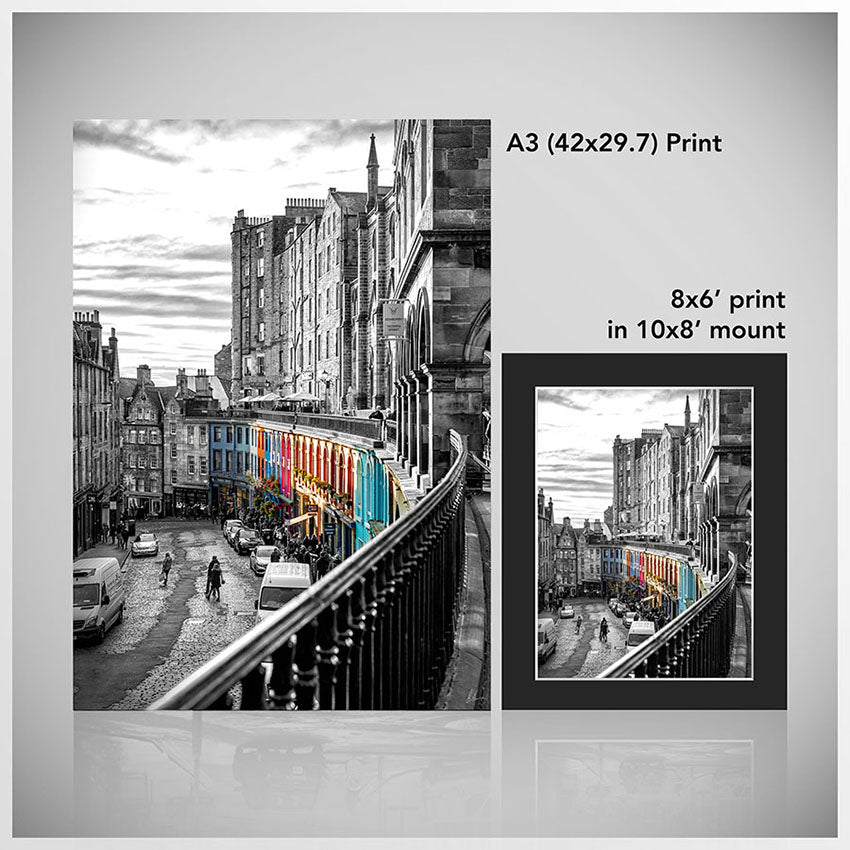 Black and white prints
