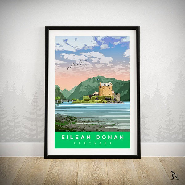 eilean donan castle painting