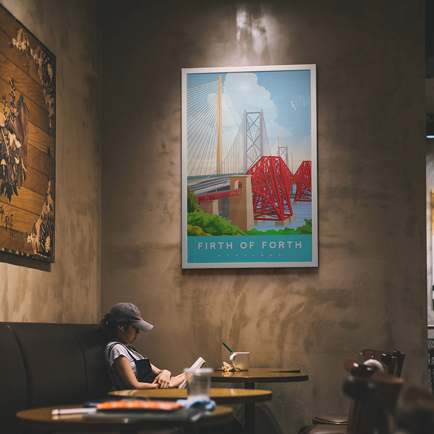 Forth Bridge Scotland Poster