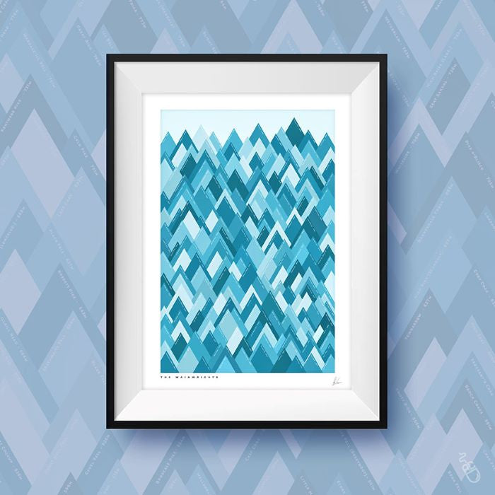 wainwright bagging art print
