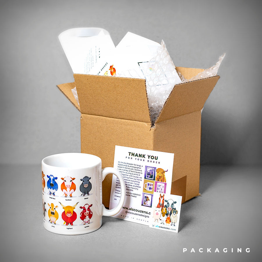 cattle breeds mug