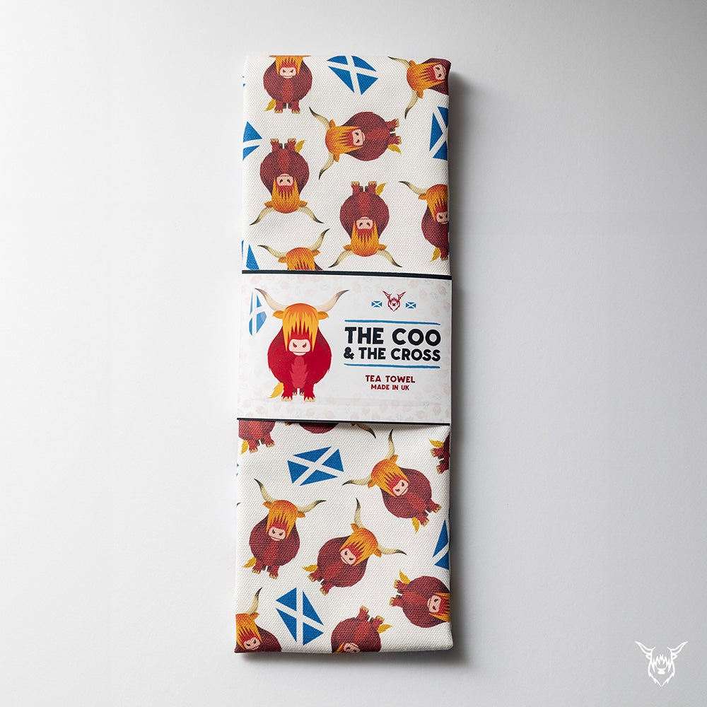 Coo & Cross Tea Towel