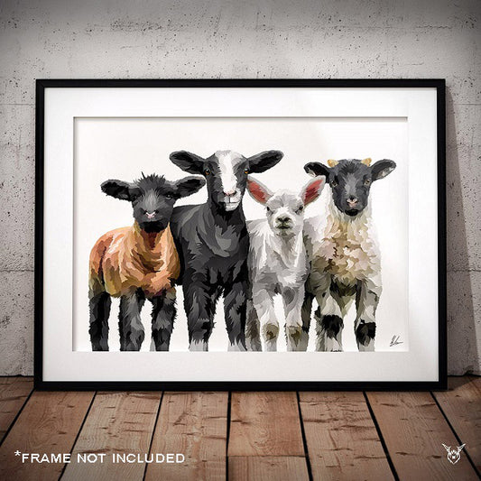 Four Lambs