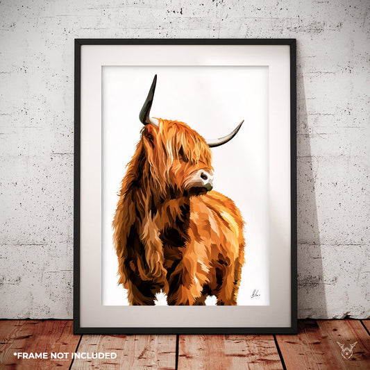 Highland Cow Standing