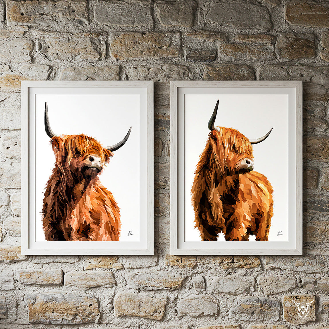 Highland Cow Standing