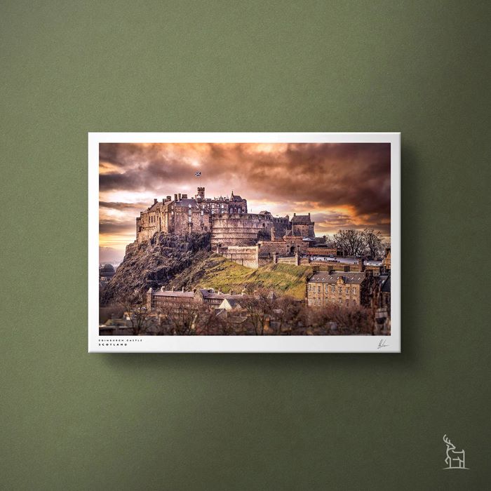Edinburgh castle art print