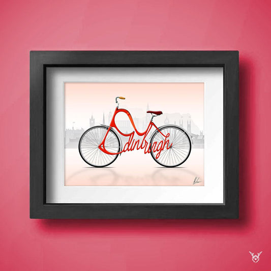 bike art print