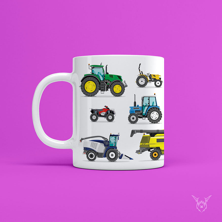 tractor mug