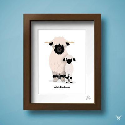Valais Blacknose Sheep Lamb